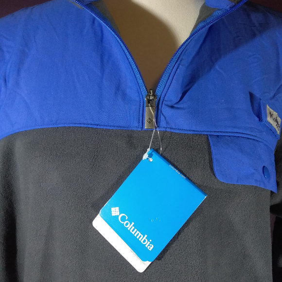 NWT ♥ Columbia Harborside Overlay Fleece Pullover - Picture 6 of 7